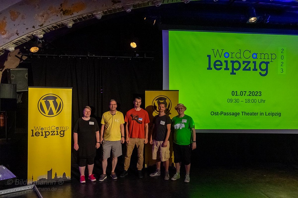 Die WordCamp Leipzig Organisatoren