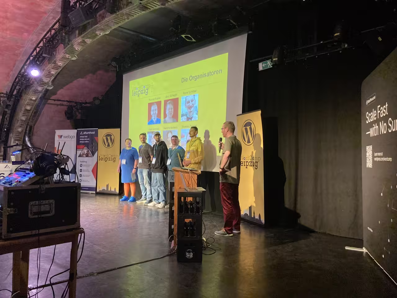 Orga-Team verabschiedet sich