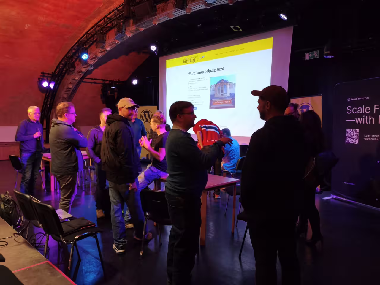 Teilnehmer freuen sich auf das WordCamp Leipzig 2026