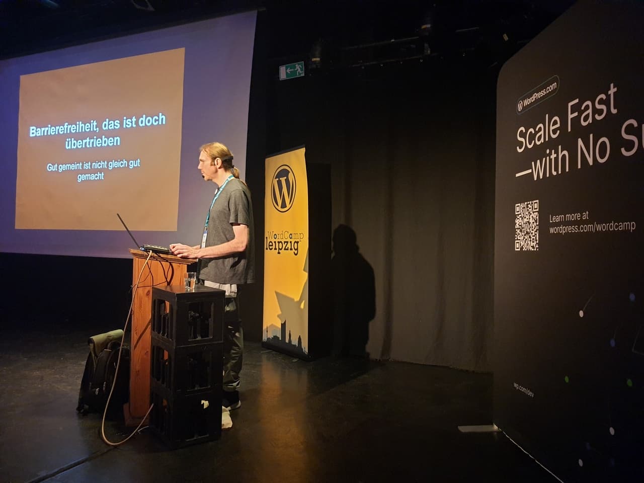 Mathias Grunert auf dem WordCamp Leipztig 2026